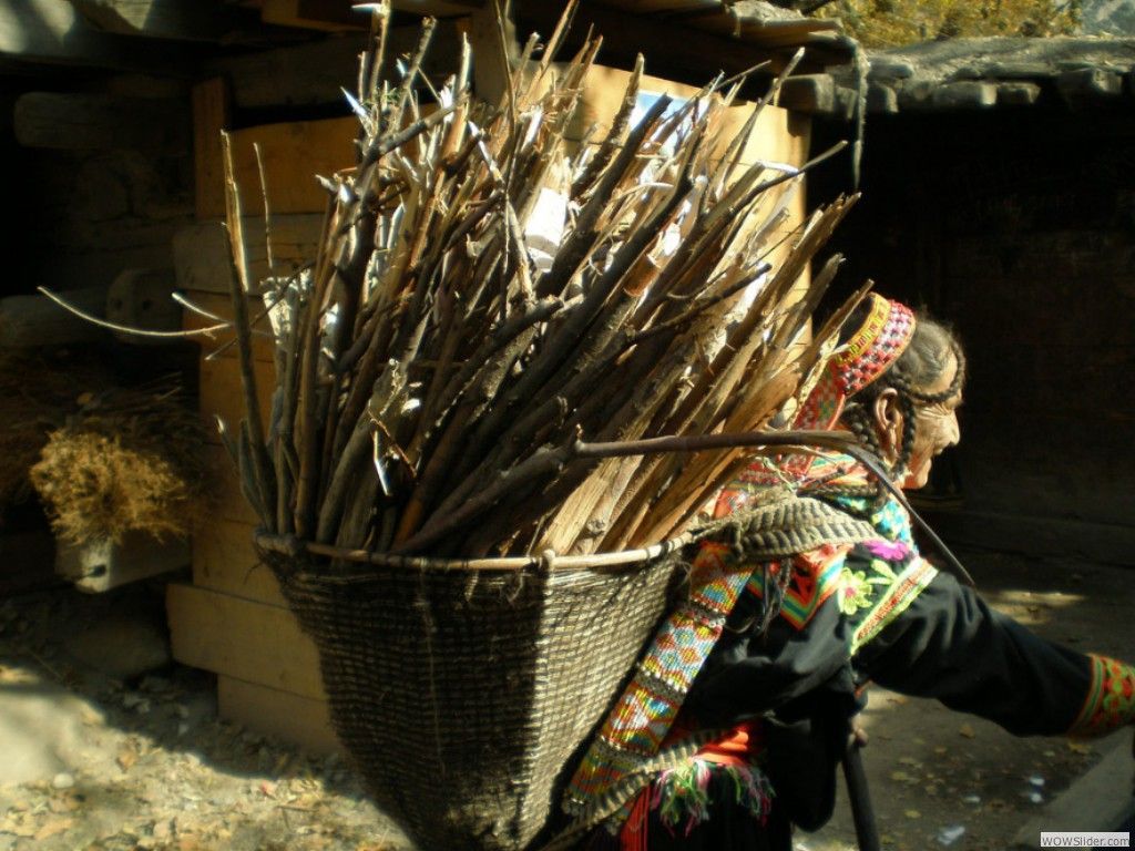 Elderly Kalash Woman